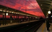 In stazione a Cattolica In stazione a Cattolica