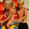 Bambini in spiaggia a Jesolo
