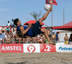 Beach Soccer in  spiaggia in Riviera