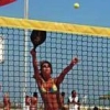Momenti di sport in spiaggia a Igea Marina