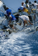 BluRimini, momenti della regata