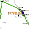 Cattolica mappa Cattolica mappa