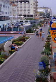 Il lungo mare di Cattolica Il lungomare di Cattolica