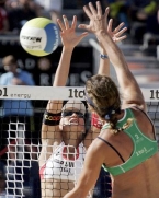 Momenti di sport in spiaggia