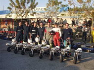 Appassionati sul circuito di San Mauro