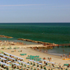 veduta panoramica della costa romagnola