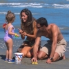 Famiglia in spiaggia