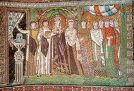 Particolare del Mosaico di San Vitale