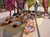Dimostrazioni spiagge del benessere Dimostrazioni spiagge del benessere