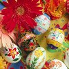 Pasqua, uova colorate