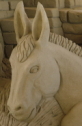 Presepe di sabbia di Rimini, particolare