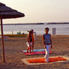 Yoga sulla spiaggia di Bellaria