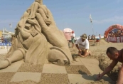 Gara di sculture di sabbia