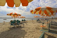 La spiaggia di Bellaria La spiaggia di Bellaria