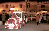 Trenino a Natale per le vie cittadine