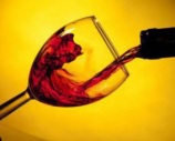 Vino Rosso in calice
