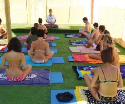 Yoga alle Spiagge del benessere