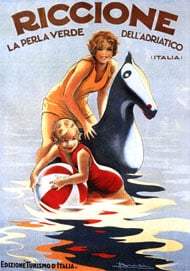 Manifesto balenare di Riccione