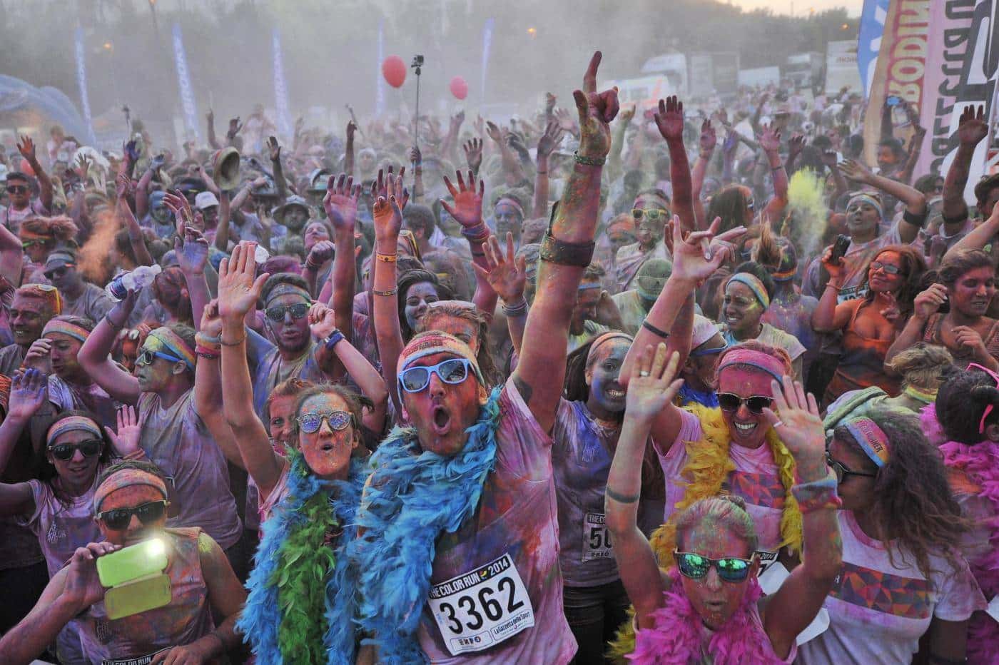 The color run